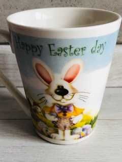 NOWY kubek Wielkanoc prezent królik