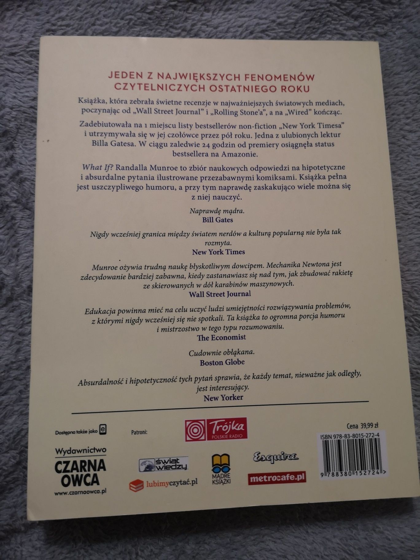 Książka What if? A co, gdyby? Randall Munroe