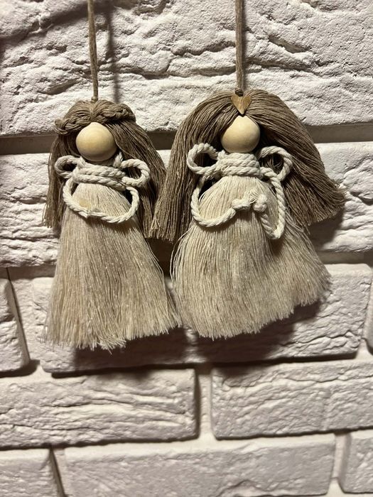 Aniołki Świąteczne ręcznie robione handmade