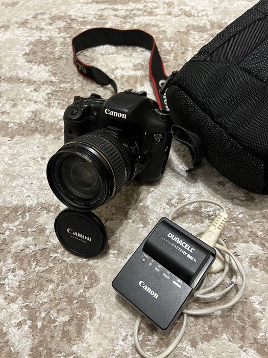 Фотоапарат Canon 7d + 17-85mm / Сумка! / Комплект