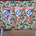 Zestaw proporczyków Górnik Zabrze PRL