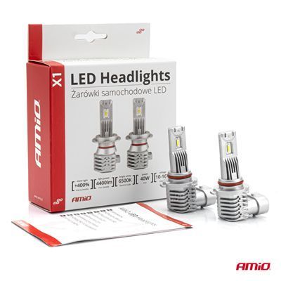 Żarówki Hb3 9005 Hir1 901 H10 X1 6500K Canbus Led