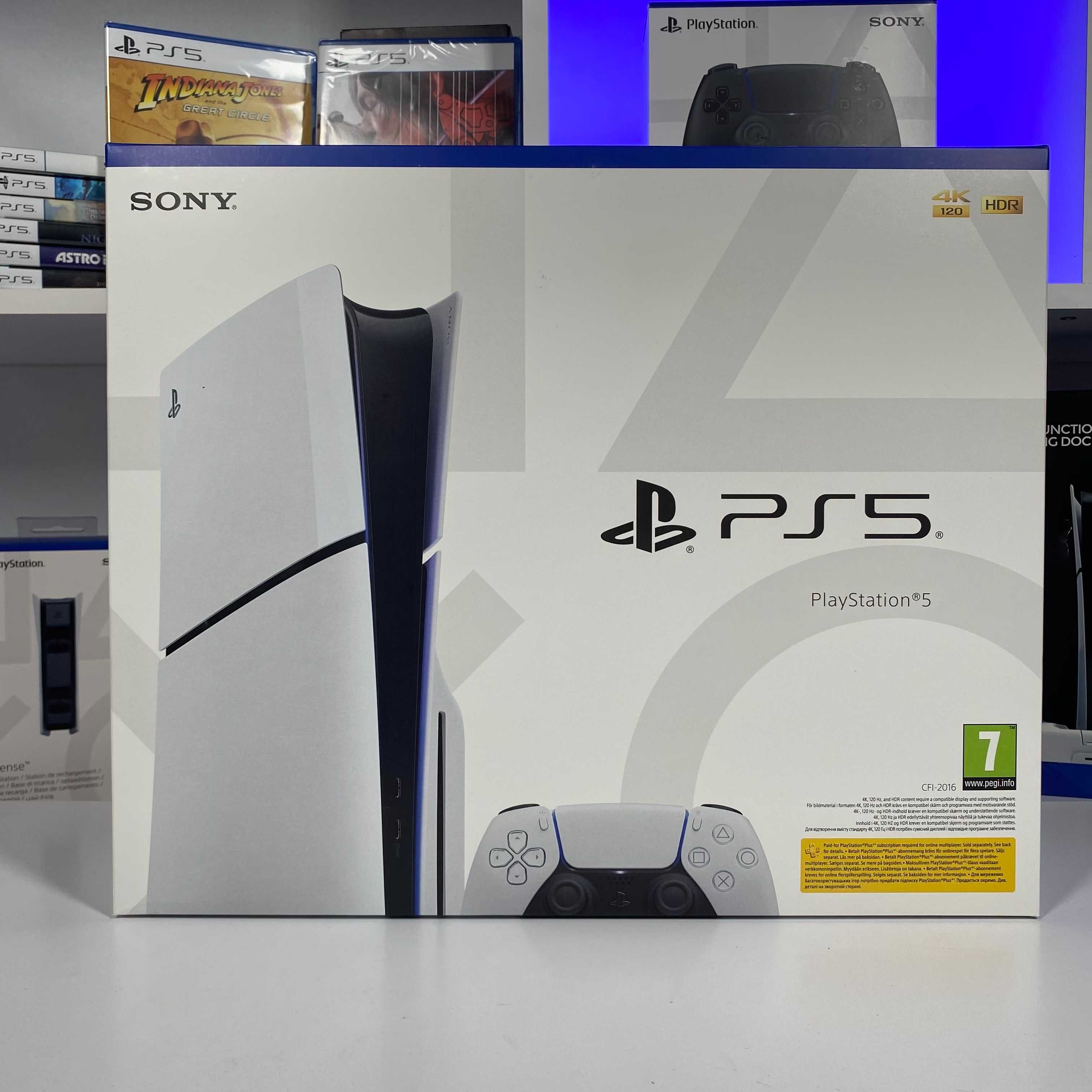 Дисковод Sony PlayStation 5 Slim Disc Drive White Новий