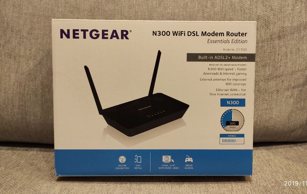 Modem Netgear D1500 N300