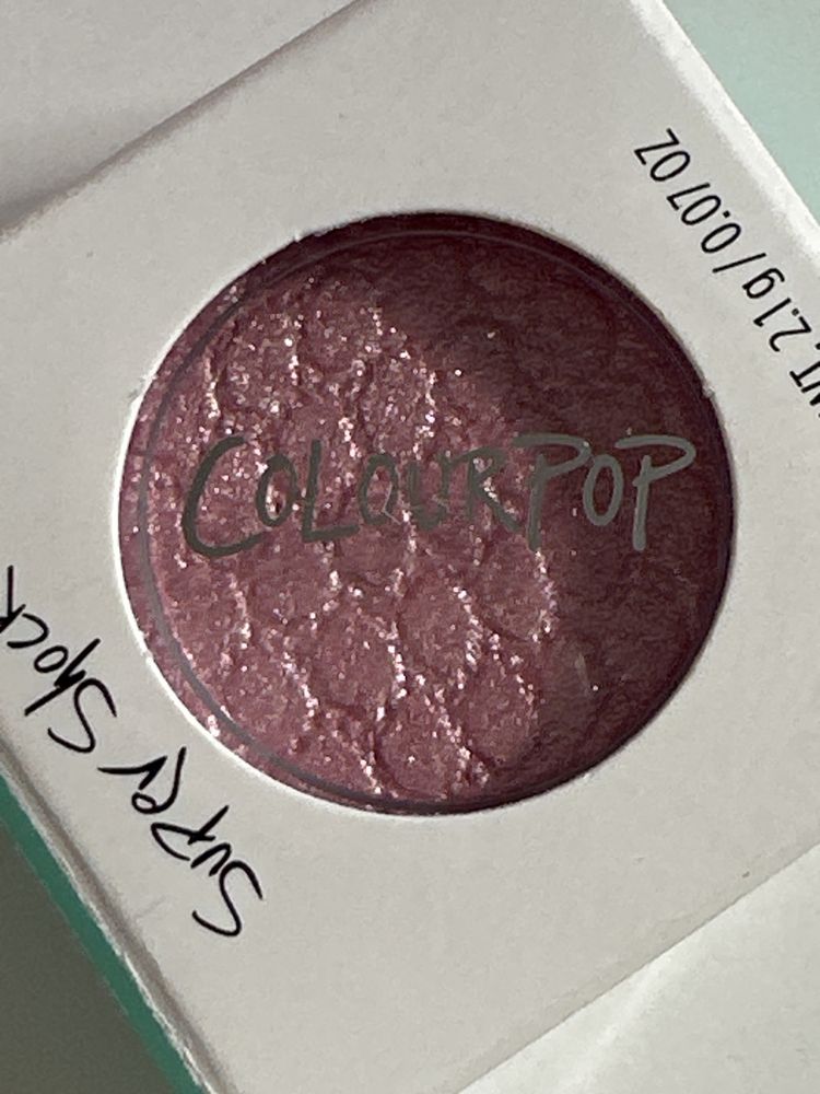 Colourpop bubbly cień brokat różowy