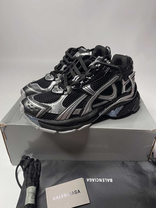 BALENCIAGA Runner кроссовки кеди кеды кросівки чорні sneakers 42 43 44