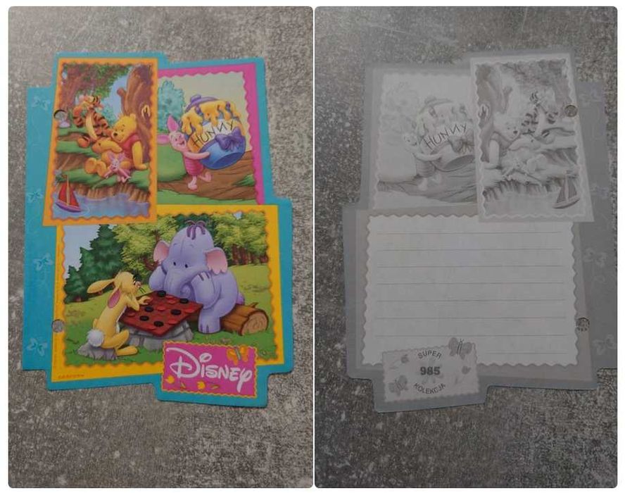Karteczki do segregatora Disney Kubuś Puchatek