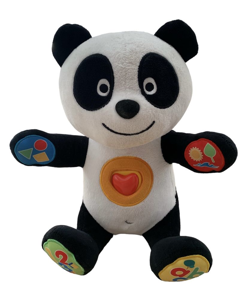 Panda peluche aprende comigo