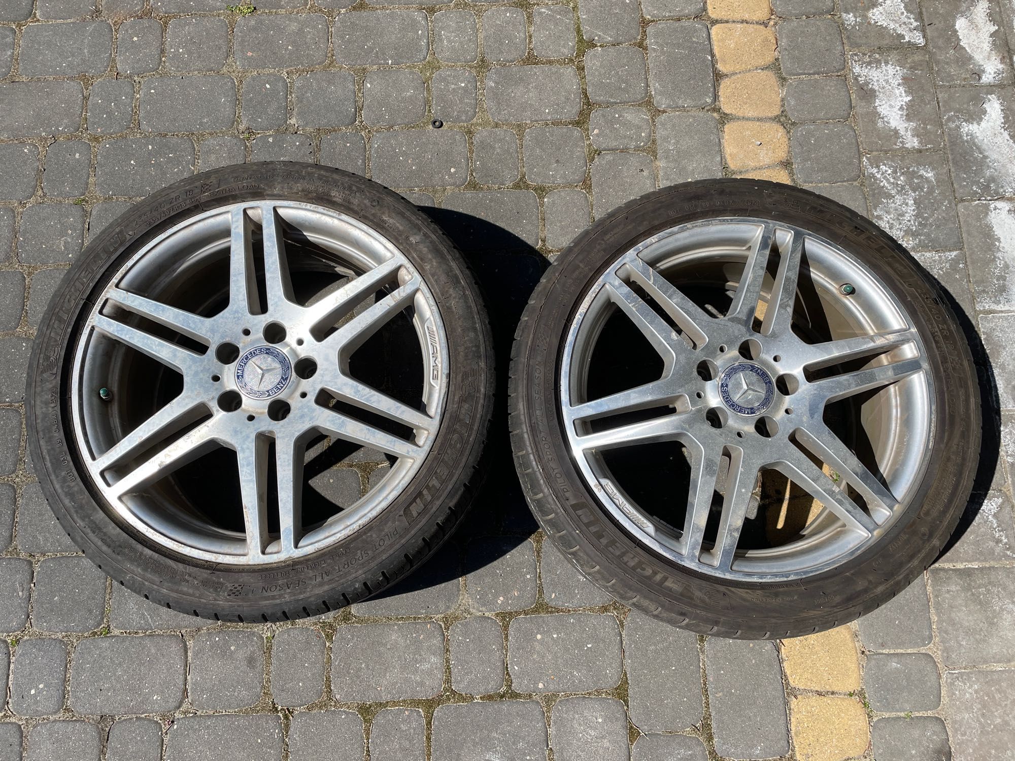 Koła Felgi Mercedes AMG w212 w207 18 cal Opony Michelin 235/40zr18 20r