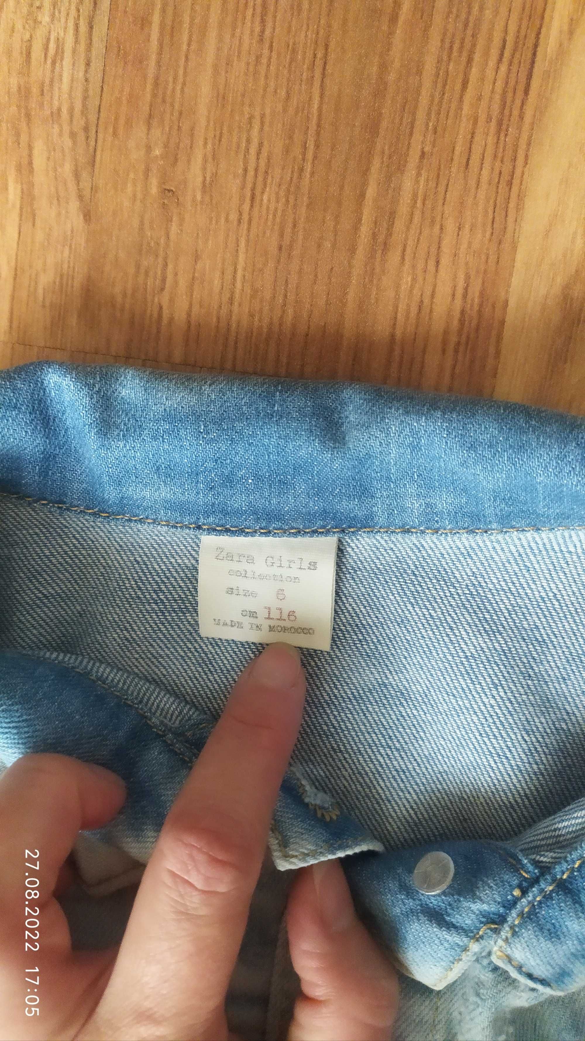 Джинсовый пиджак Zara для девочки
