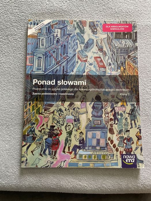 Książka do języka polskiego ,,Ponad słowami”