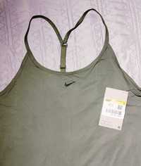 Bluzka zielona khaki Nike sportowa nowa