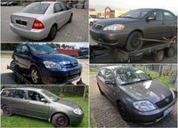 Разборка Toyota Corolla E12 E120 E13 E130 2002-2007г 1.6 1.4 1.8 1.4D