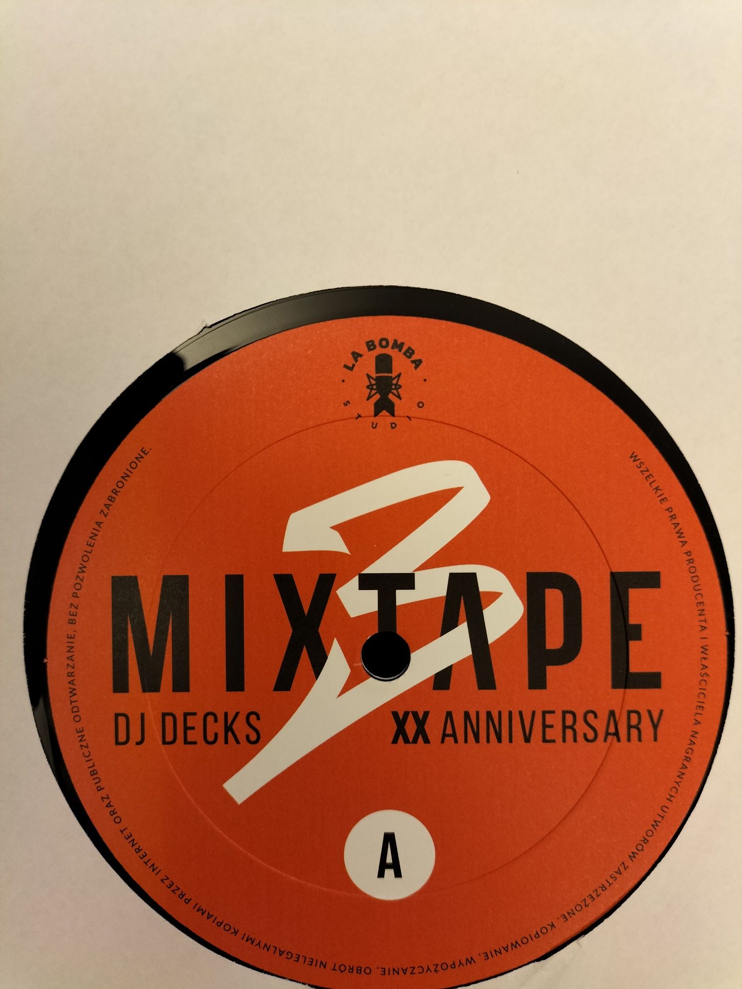 Mixtape Dj decks xx anniversary winyl 1LP