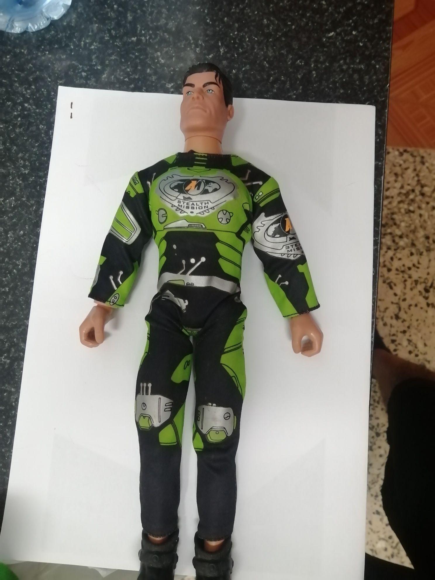Boneco hasbro 1996 Stealth Mission