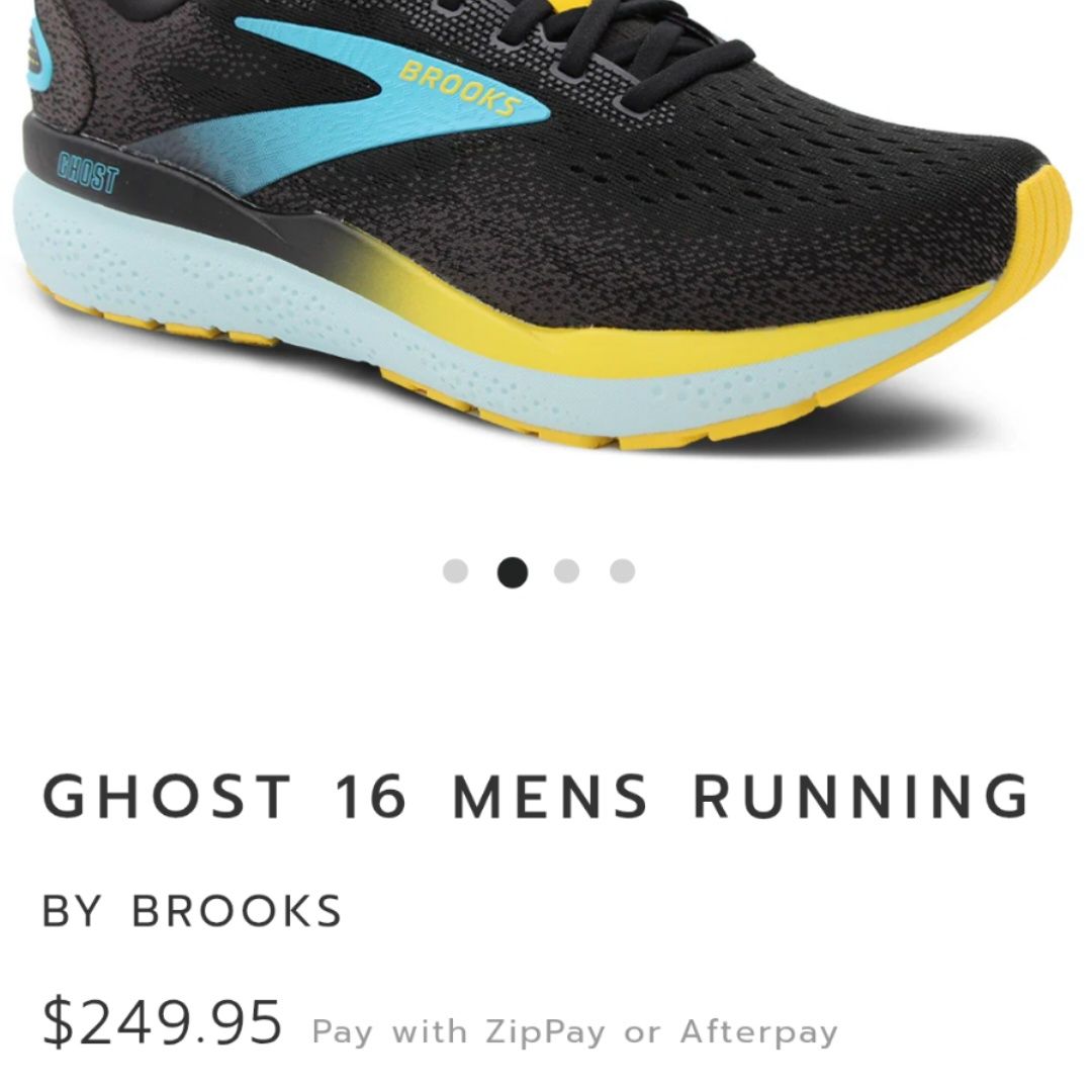 Brooks Ghost 16 чоловічі бігові кросівки 30.5см