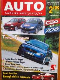 ATM Focus, Clio, Peugeot 206, Audi TT, Avensis, Xsara rok 1999