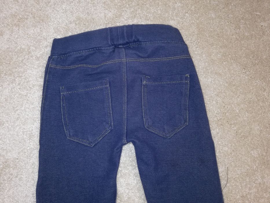 3 pares calças, Benetton e Zippy, 12m