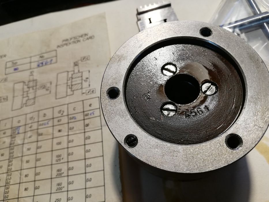 Uchwyt tokarski 80 BISON nowy