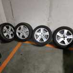 Felgi peugeot 16" z bdb oponami