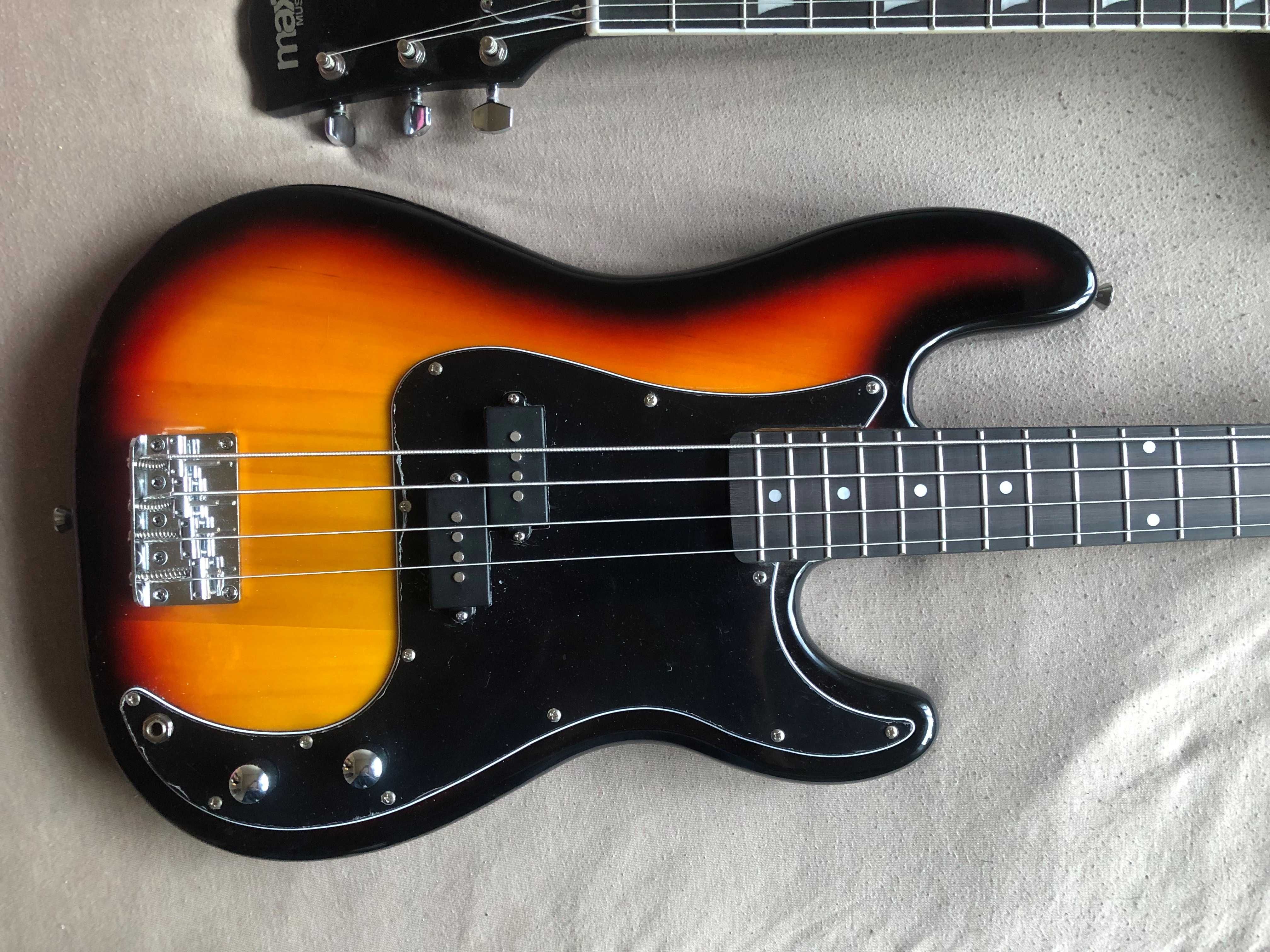50%  ceny - gitara basowa, typ Precision, basówka, bass