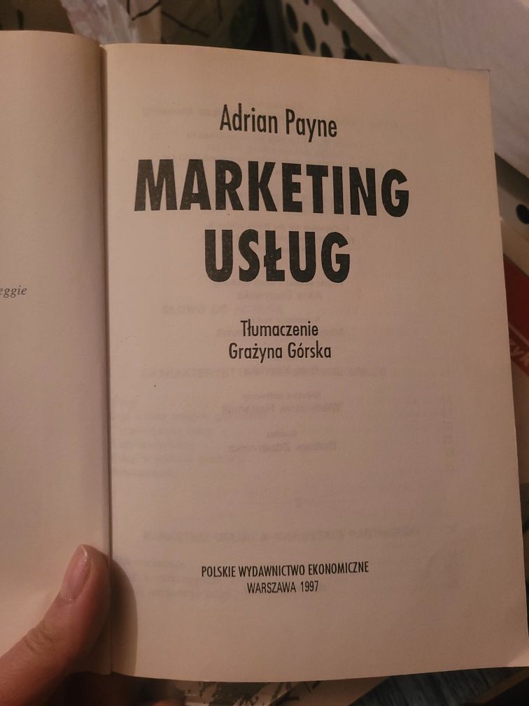 Marketing usług - książka