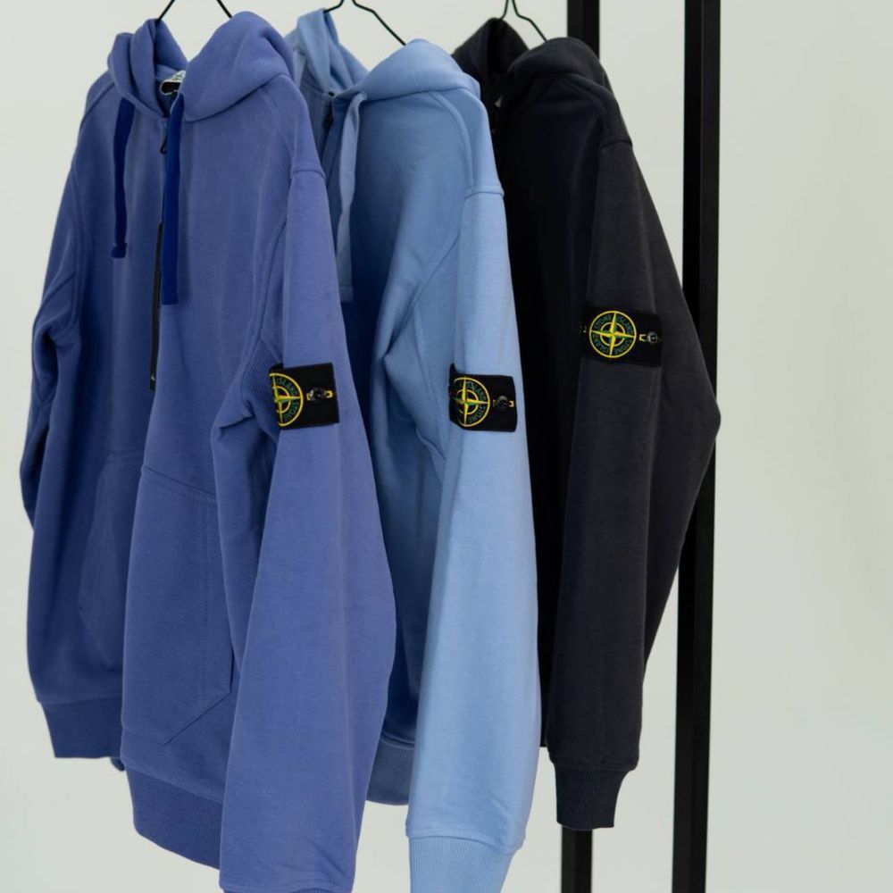 Зип худи Stone Island | Кофта Стон Айленд | Мужской Стоник | Худі