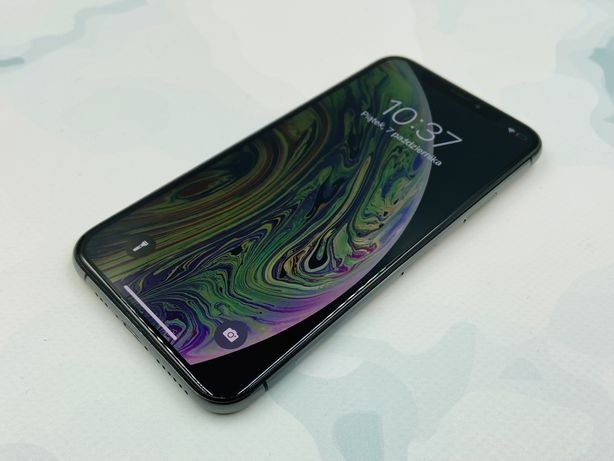 iPhone XS MAX 64GB SPACE GRAY • Gw 1 ROK • DARMOWA wysyłka • Faktura