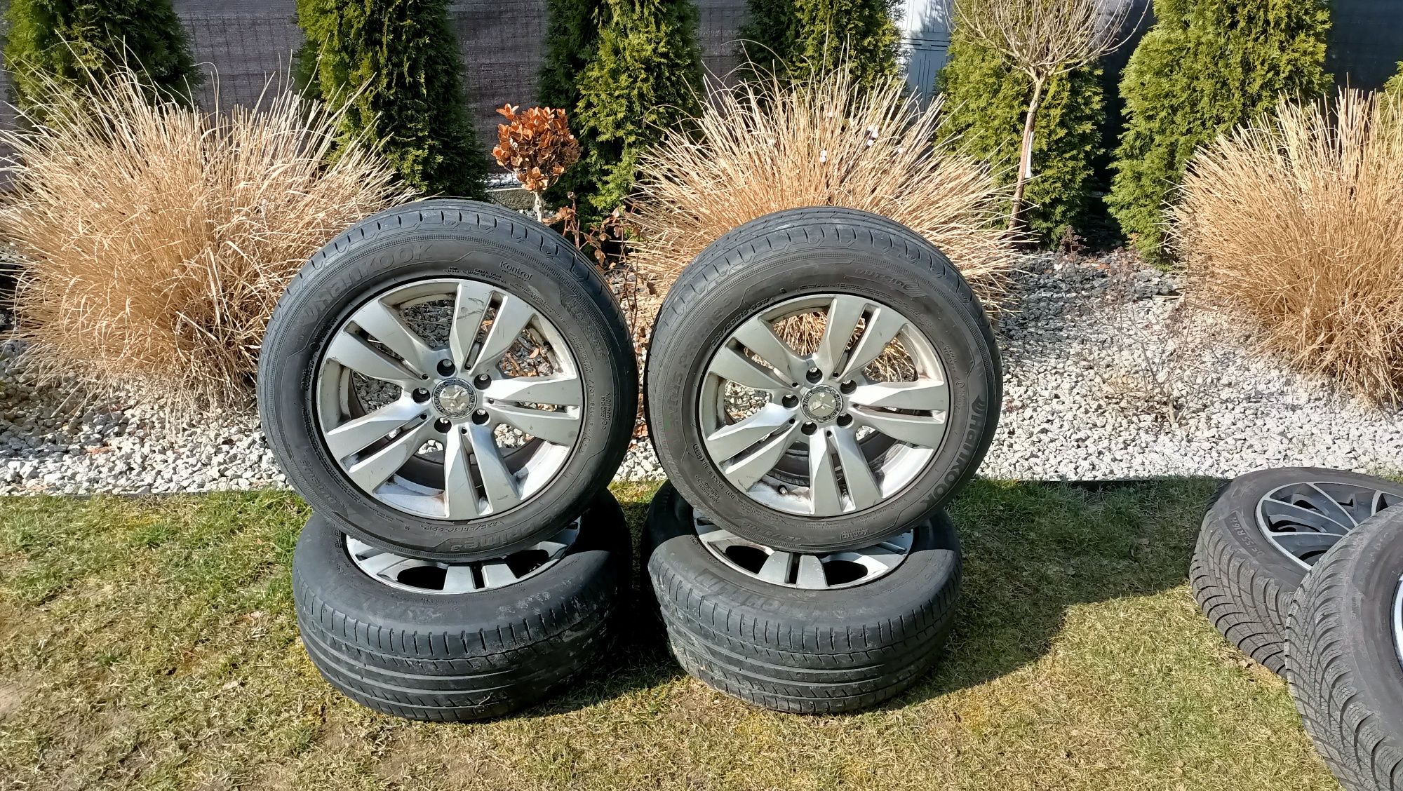 Koła letnie felgi 16 5x112 et48 Mercedes 225/55/16 okazja