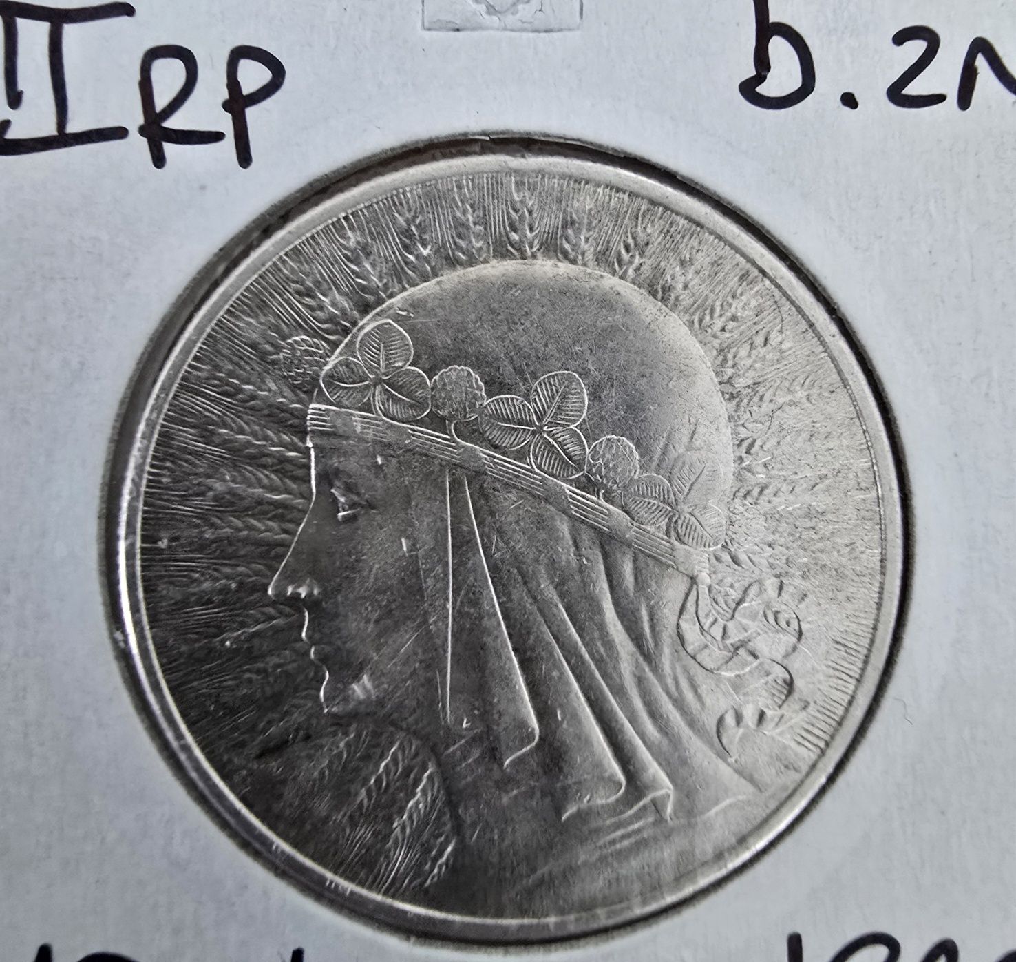 10zł 1932 Głowa kobiety