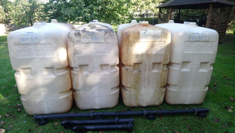 Zbiornik 1100 l. zbiorniki na olej opałowy, deszczówkę, szambo itp