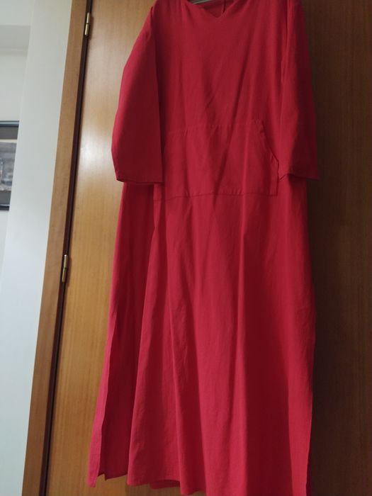 Vestido vermelho Shein