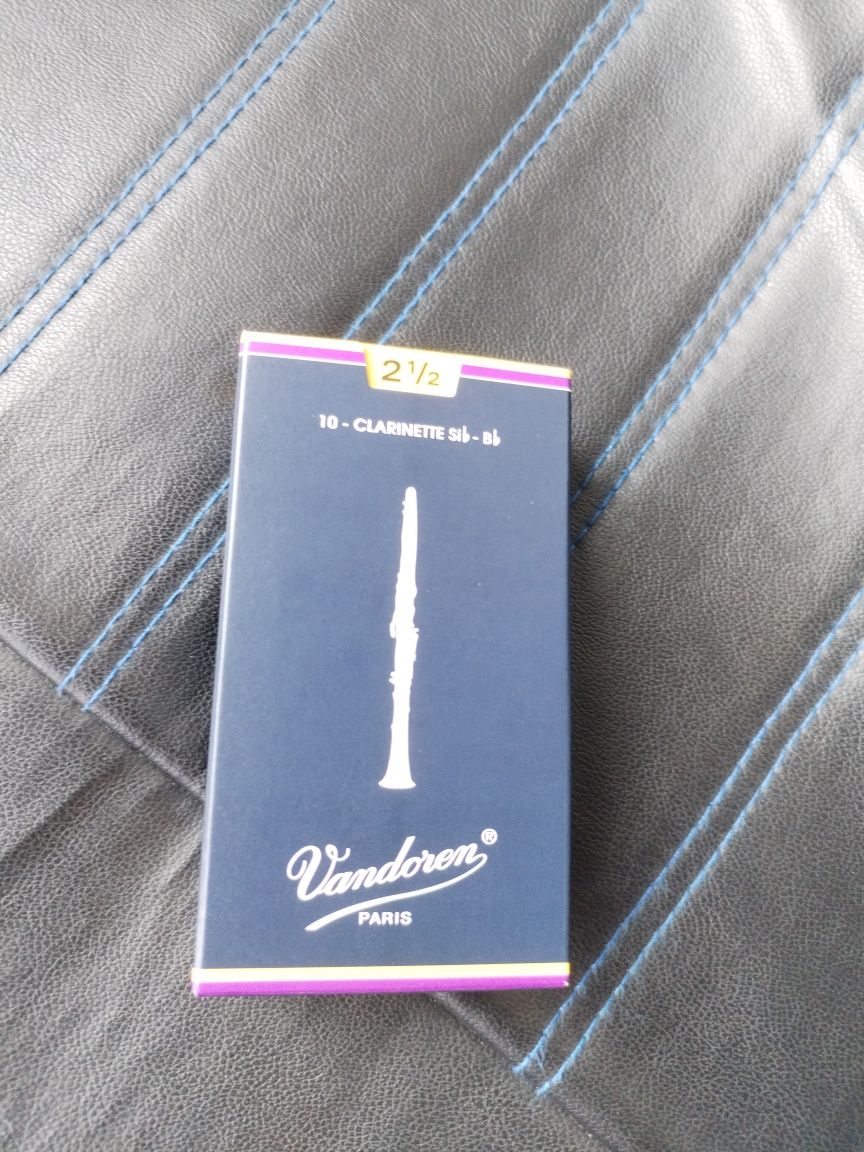 Palhetas 2 1/2 Vandoren Clarinete