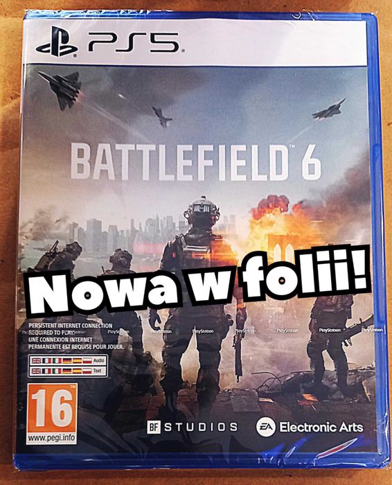 Battlefield 6 / PS5 / Nowa w folii / PL / Płyta * Sklep Bytom