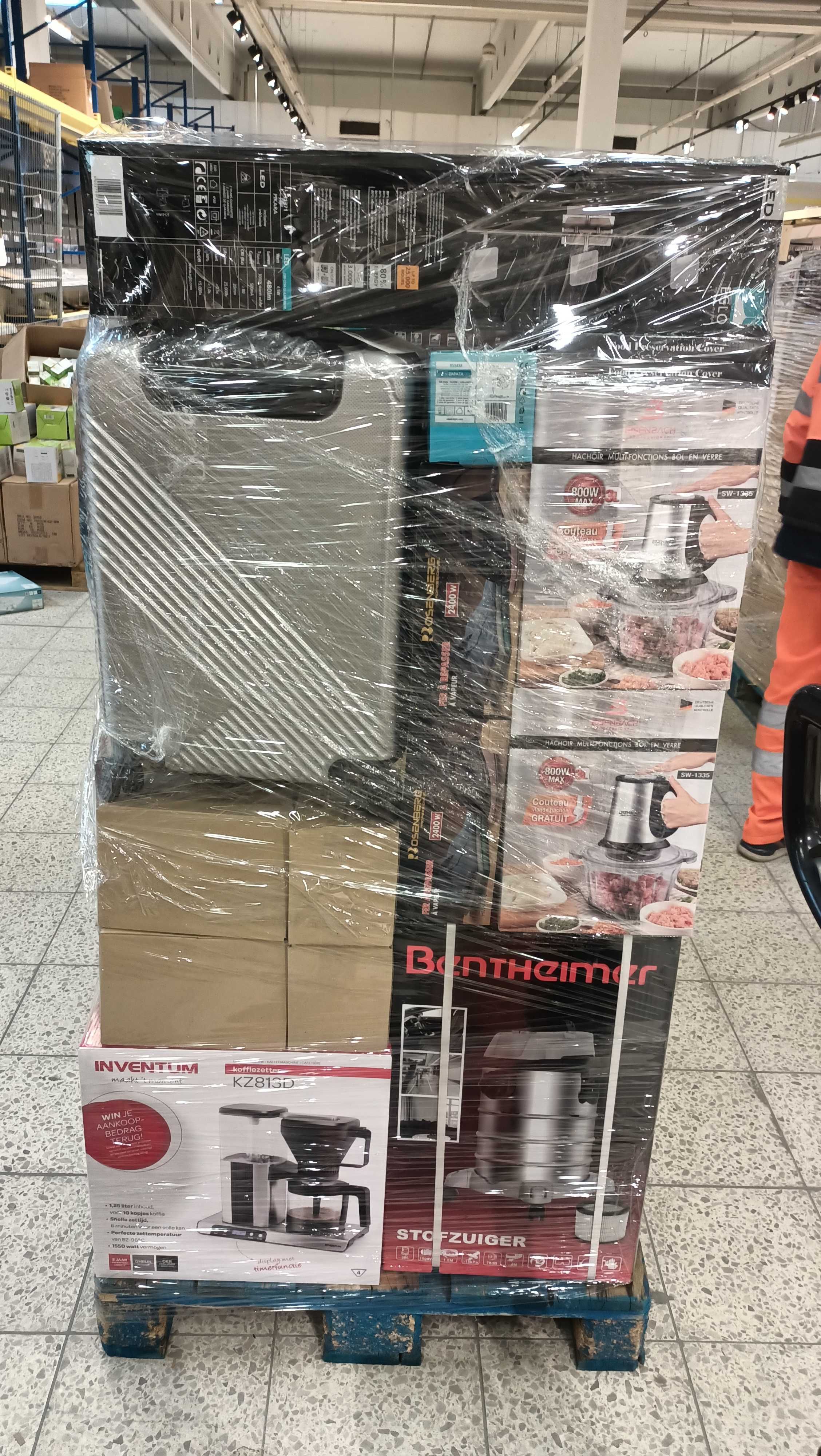 Towar z Niemiec na paletach mix giełdę do sklepu eglo kesser amazon