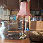 Lampa nocna z abażurem