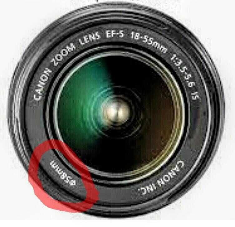 Крышка Универсальная для объектива камеры фотоаппарат Canon Nikon Sony