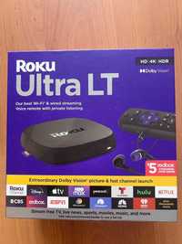 Новий Roku Ultra LT 2021 HD Digital Streaming Device - Black