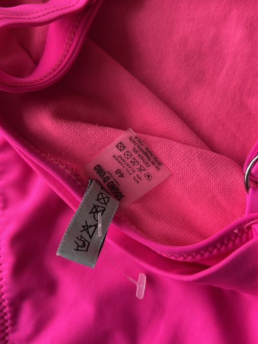 Купальник рожевий фуксія суцільний 46 48,цельный сдельный розовый слит