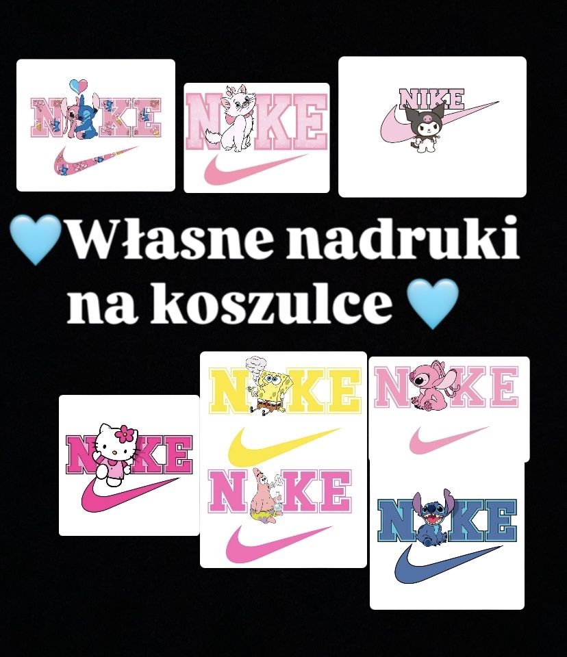 Nadruki na koszulce custom