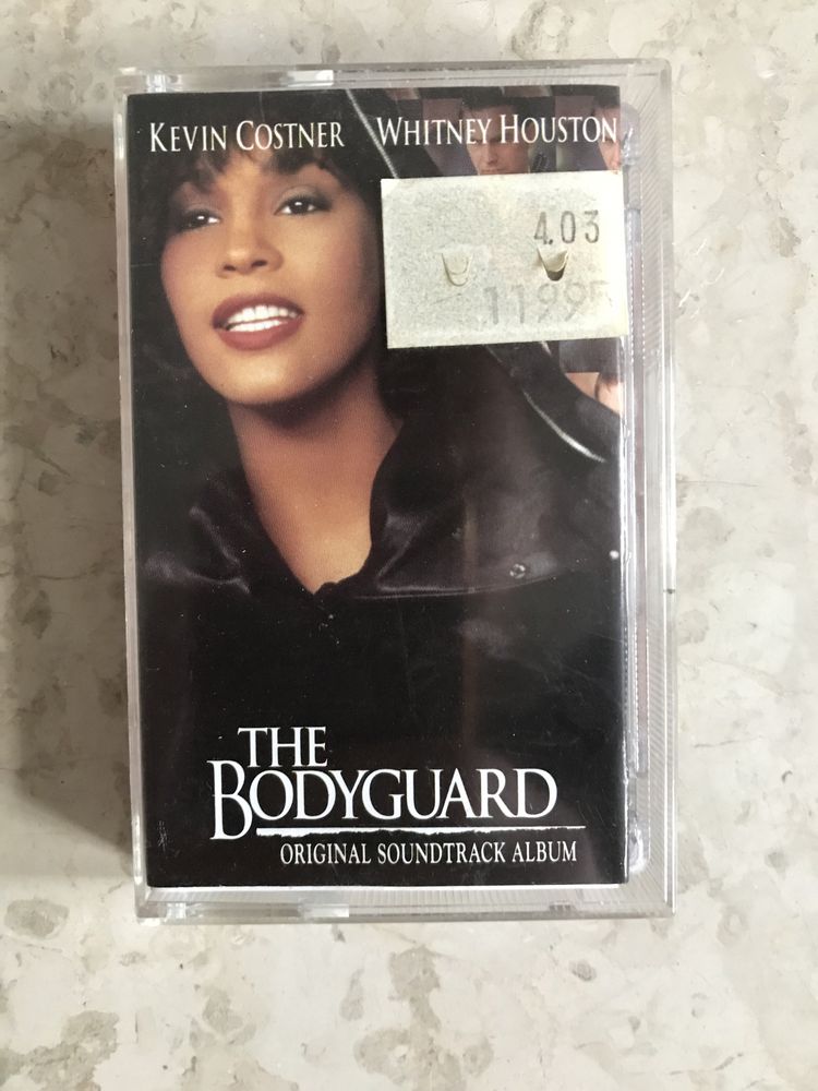 Kaseta The Bodyguard, 1992, Soundtrack, Whitney Houston, Arista