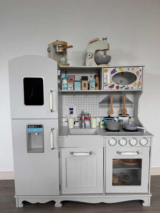 Cozinha infantil completa com acessórios