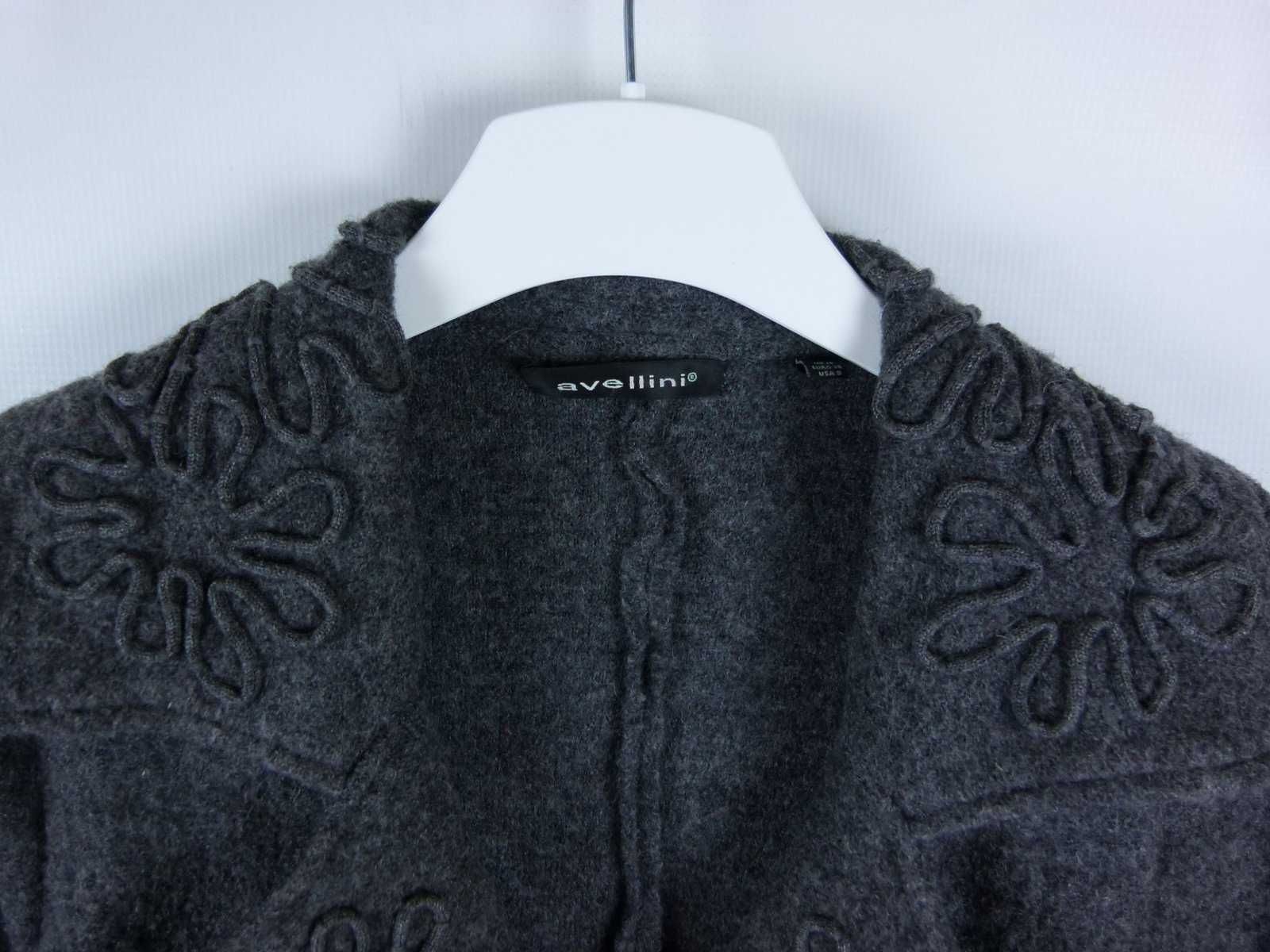 Avellini kurtka wool z paskiem / M