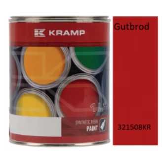 KRAMP - Lakier do Gutbrod, 321508KR, czerwony 1 L