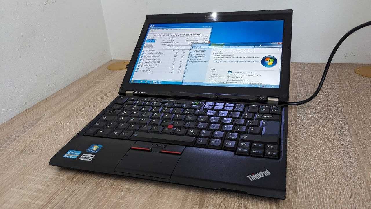 Бізнес-ультрабук Lenovo ThinkPad X220: IPS/i5/8gb/128 mSata SSD