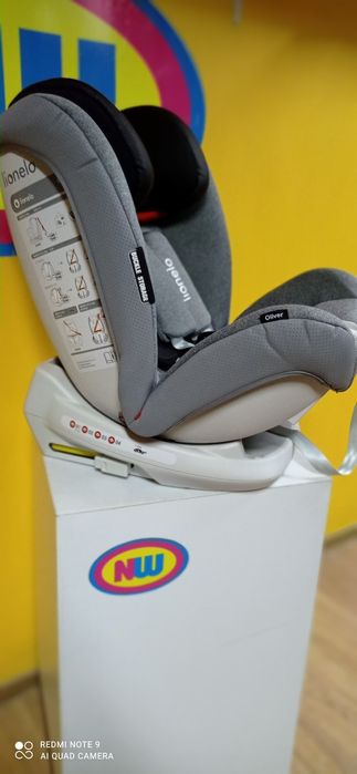 Nowy fotelik samochodowy do 36 kg ISOFIX