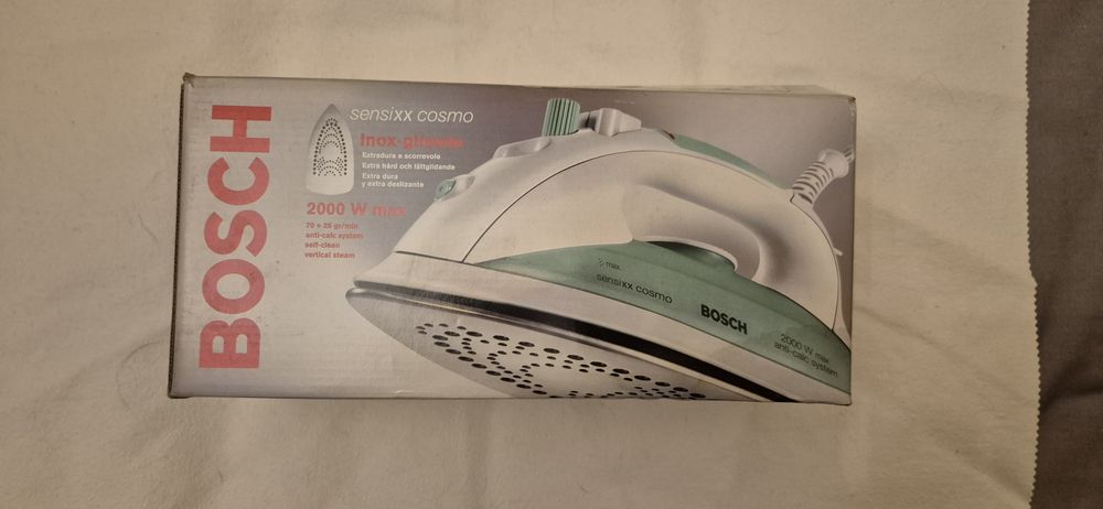 Żelazko Bosch sensiXX cosmo parowe 2000W