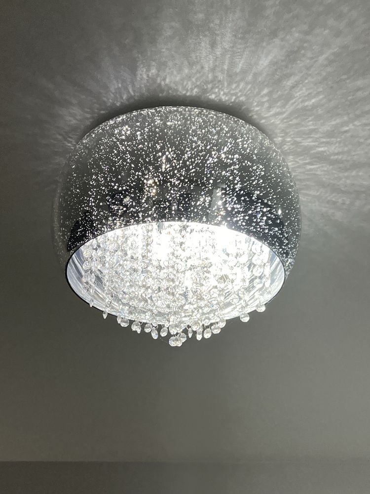 Lampa sufitowa glamour