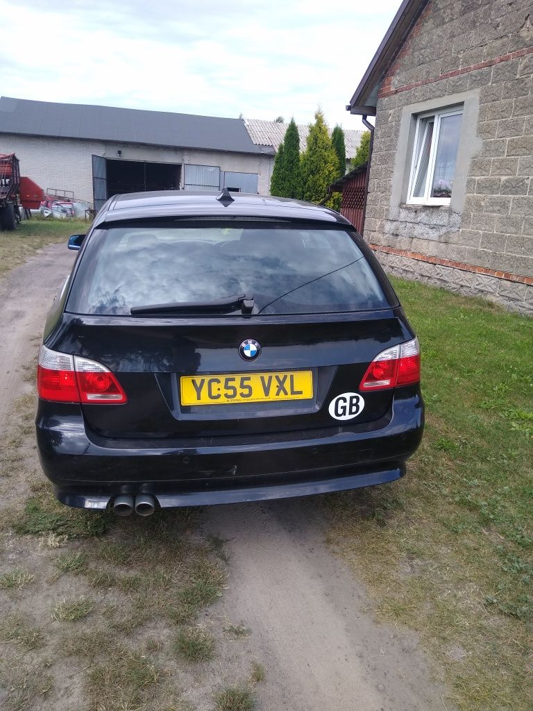 Karoseria BMW E60 E61 BLACK SHAPPIRE Maska Zderzak Błotnik Drzwi Klapa