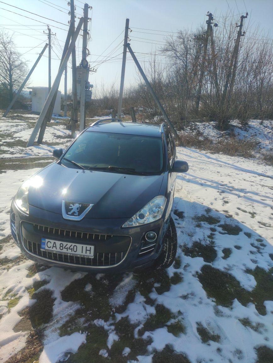 Peugeot 4007 2.2 дизель повний привід читати опис